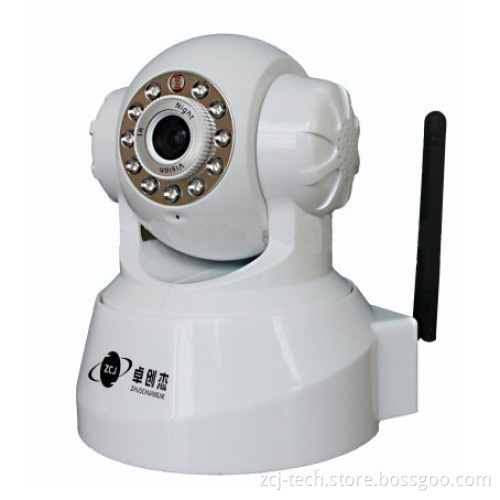 Home Wireless IP Camera with Pan/Tilt, 3.6mm Fixed Lens (ZCJ-21BD13604WIP)